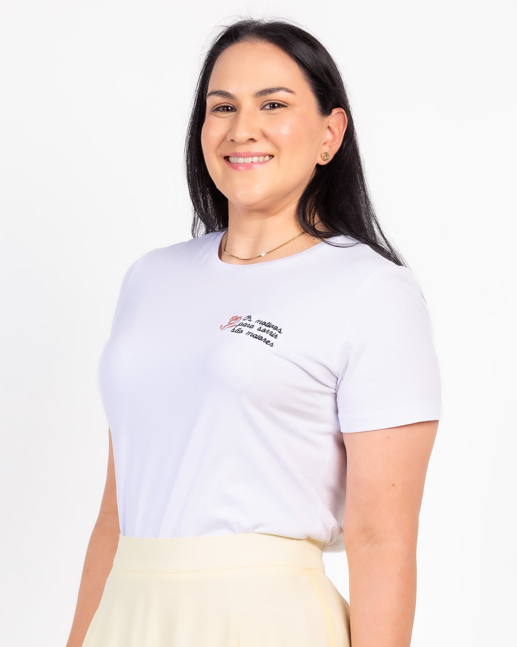 Camiseta “Os Motivos para Sorrir”